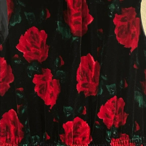 Janie and Jack size 10 Girls holiday Christmas Dress - Red and Black - Picture 2 of 4